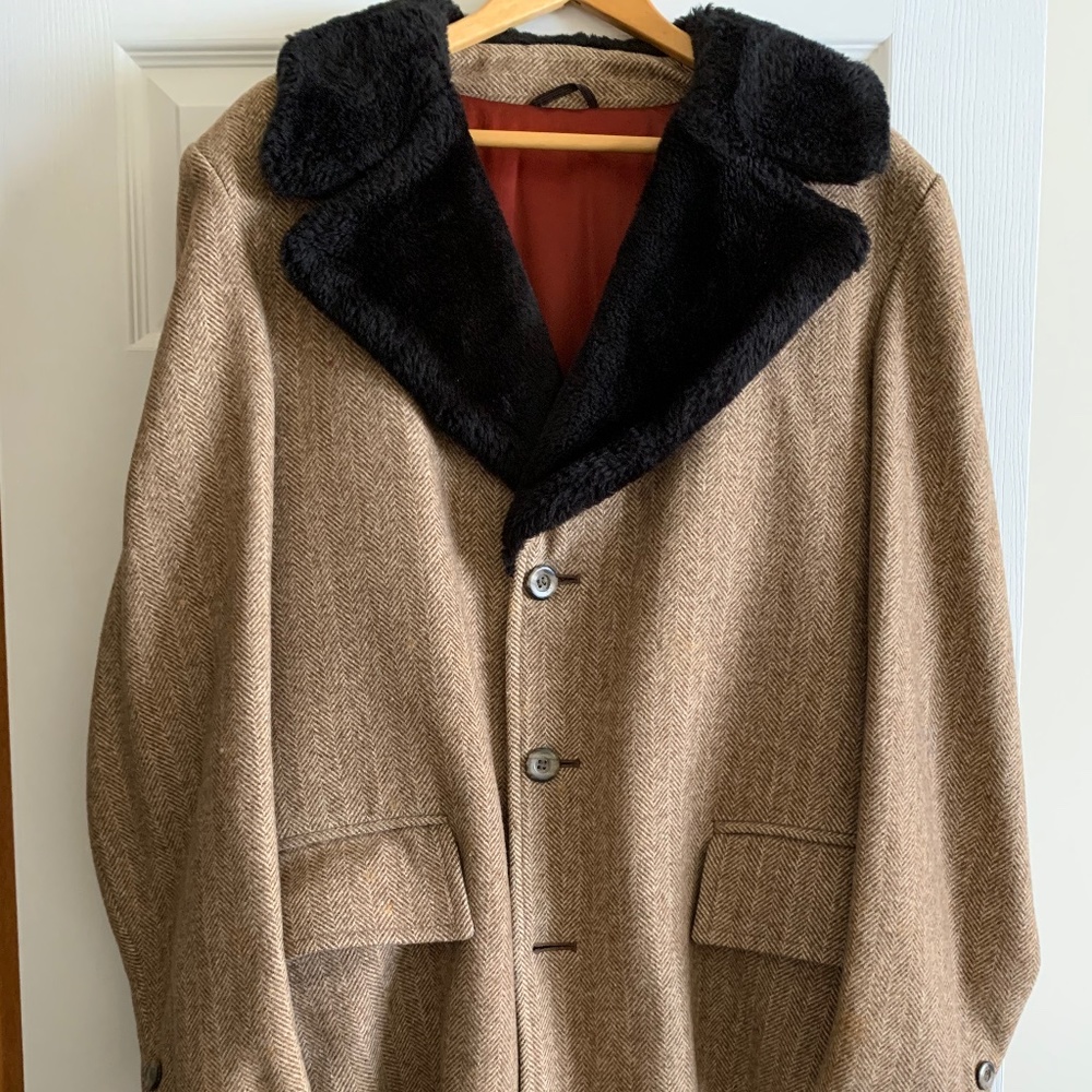 Borg Fur Lined Coat